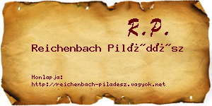Reichenbach Piládész névjegykártya
